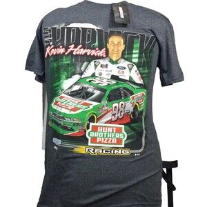 Stewart Haas Racing - Kevin Harvick - Men's Size Medium - Gray T-Shirt - NWT!